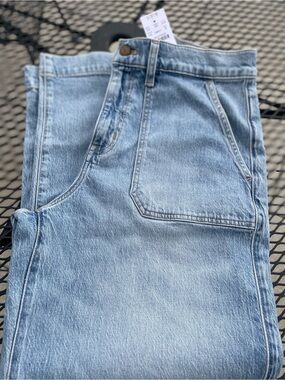 J. Crew Light Blue Wide Leg Crop Jeans BNWT Size 29